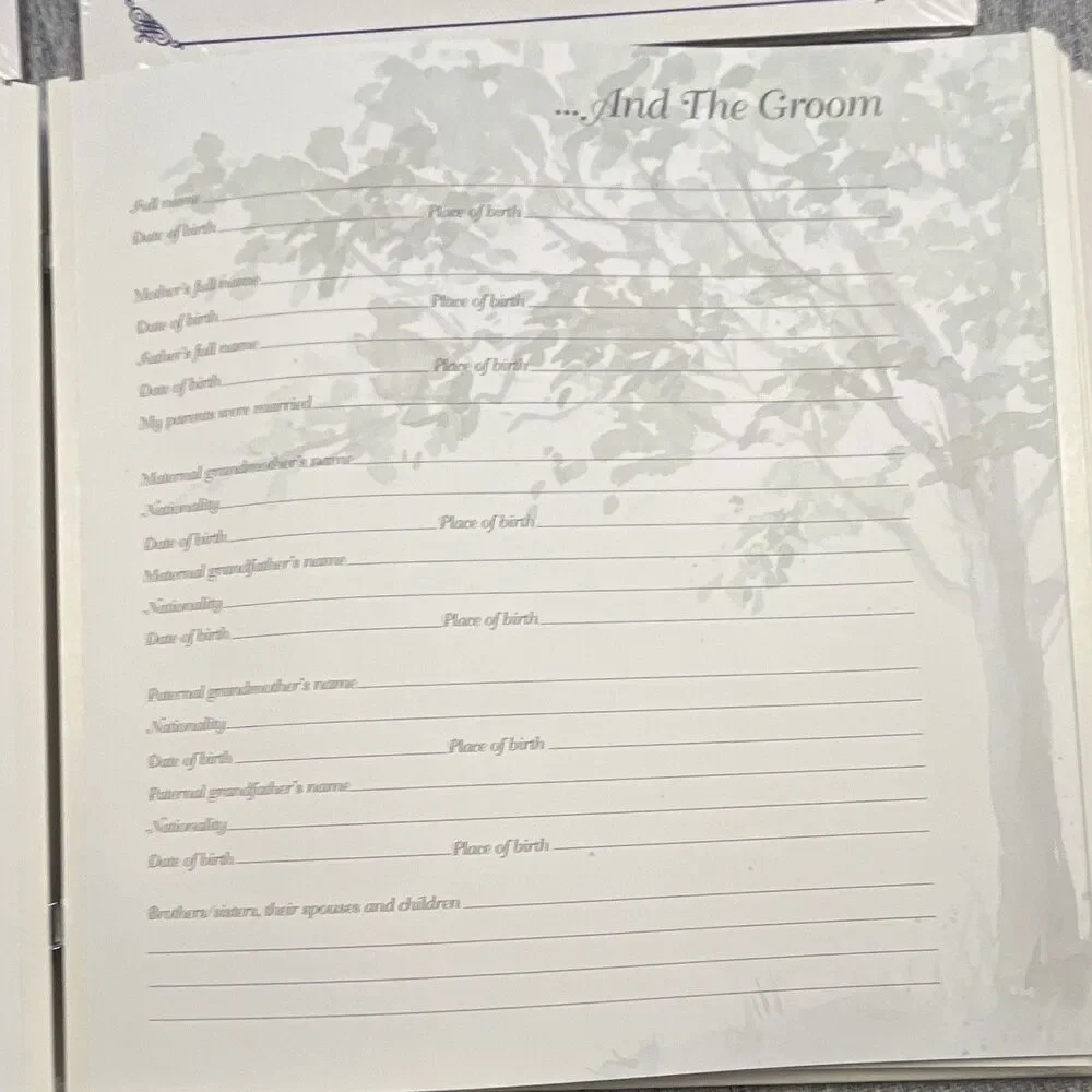 Creative Memories Wedding Scrapbook Album excellent Bundle 2 Pack Page Protector